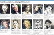 Top 10 women who changed the world - The Straits Times