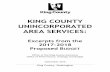 KING COUNTY UNINCORPORATED AREA SERVICES