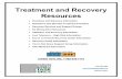 Treatment and Recovery Resources