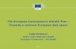 The European Commission’s eHealth Plan – ‘Towards a common ...
