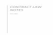 CONTRACT LAW NOTES - StudentVIP