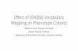Effect of (OHDSI) Vocabulary Mapping on Phenotype Cohorts