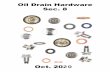 Section 08 Oil Drain Hardware - Disco Automotive