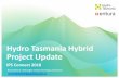 Hydro Tasmania Hybrid Project Update - IPS Connect
