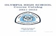 Olympia High School Course Catalog - 2021-22
