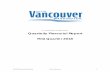 Quarterly Financial Report, Q1 2018 - City of Vancouver