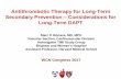 Antithrombotic Therapy for Long-Term Secondary Prevention ...