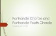 Panhandle Chorale and Panhandle Youth Chorale