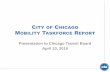 CITY OF CHICAGO MOBILITY TASKFORCE REPORT