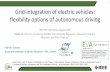 Grid-integration of electric vehicles: flexibility options ...