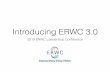 Introducing ERWC 3.0