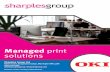 Managed print solutions - Sharples Group