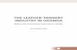 THE LEATHER-TANNERY INDUSTRY IN UGANDA