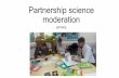 Partnership science moderation - Ogden Trust