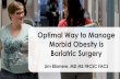 Optimal Way to Manage Morbid Obesity is Bariatric Surgery