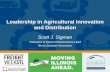 Leadership in Agricultural Innovation and Distribution