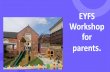 EYFS Workshop for parents.