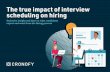 The true impact of interview scheduling on hiring 1