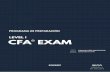 Brochure Preparación Level CFA Exam