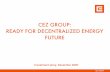 CEZ GROUP: READY FOR DECENTRALIZED ENERGY FUTURE