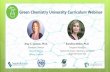 Green Chemistry University Curriculum Webinar