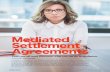 Mediated Settlement Agreements - State Bar of Texas