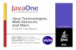 Java Technologies, Web Services, and Mars