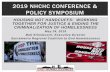 2019 NHCHC CONFERENCE & POLICY SYMPOSIUM
