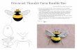 Free Bumble Bee Pattern - downeastthunderfarm.com