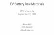 EV Battery Raw Materials