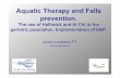 Aquatic Therapy and Falls prevention.