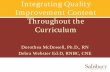 Integrating Quality Improvement Content Throughout the ...