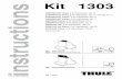 Kit 1303 instructions - Roof Rack Store