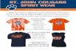 Order NOW for KIDSTOCK delivery! Cougar Spirit Wear is ...