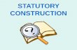Statutory Construction - fd.org