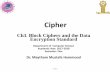 Ch3. Block Ciphers and the Data Encryption Standard