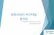 Mycotoxin working group - AAFCO