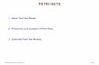 1. Basic Petri Net Model 2. Properties and Analysis of ...