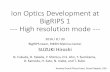 Ion Optics development at BigRIPS 1 --- High resolution ...