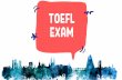 TOEFL - ONE ENGLISH