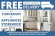 FREE DELIVERY APPLIANCE - abcwarehouse.com