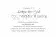 Update 2021: Outpatient E/M Documentation & Coding