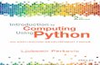 Introduction to Computing Using Python - Programmer Books
