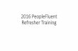 2016 PeopleFluent Refresher Training - Carroll Hospital