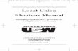 Local Union Elections Manual