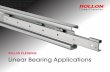 ROLLON PLAYBOOK Linear Bearing Applications