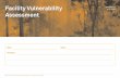 Facility vulnerability assessment - Flinders University