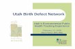 Utah Birth Defect Network - National Birth Defects ...