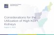 Considerations for the Utilization of High KDPI Kidneys - IPRO