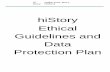 hiStory Ethical Guidelines and Data Protection Plan